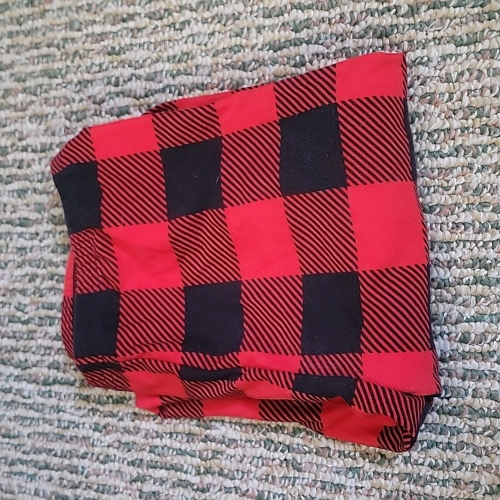 Buffalo plaid leggings